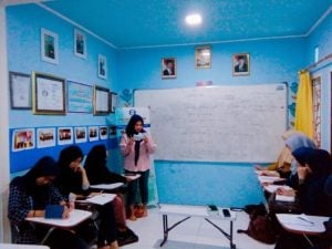 Pelaksanaan pelatihan (penyampaian materi)